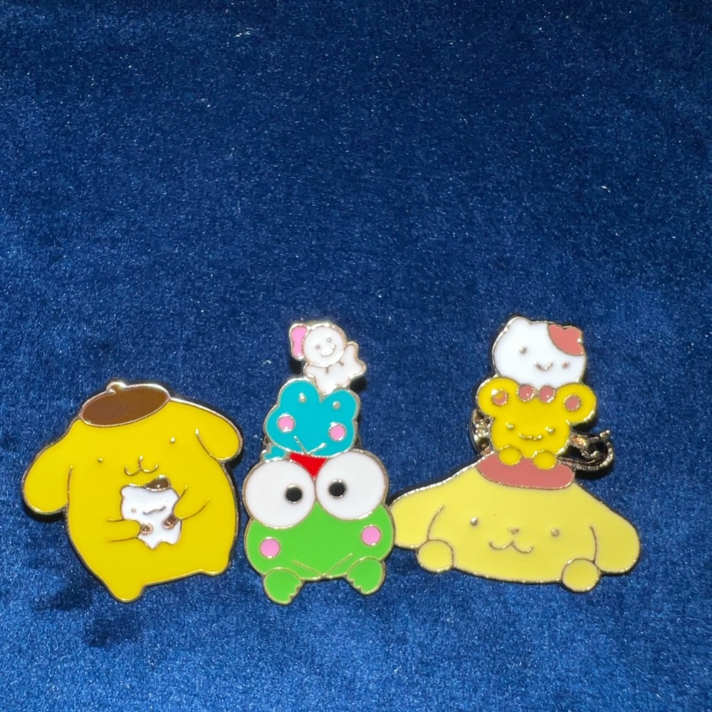 Sanrio character pins